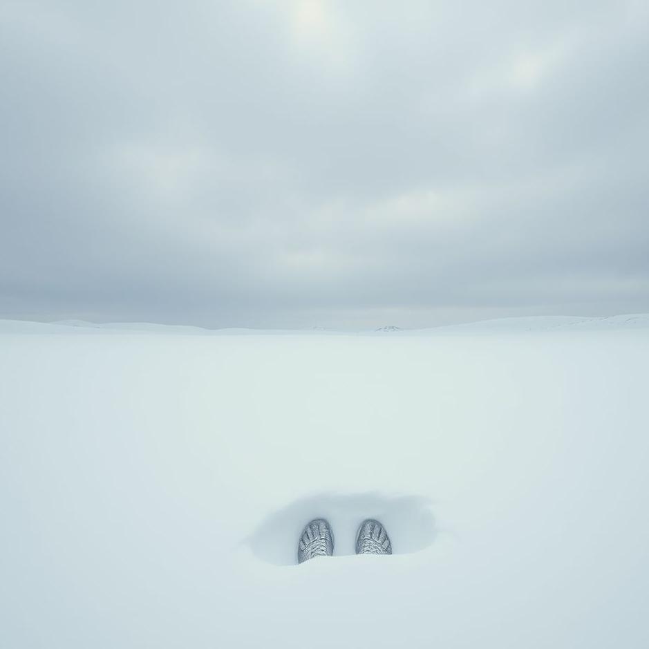 Dream : Not being able to walk in the snow in a dream