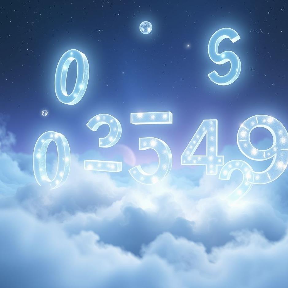 Dream : Numerical numbers in a dream