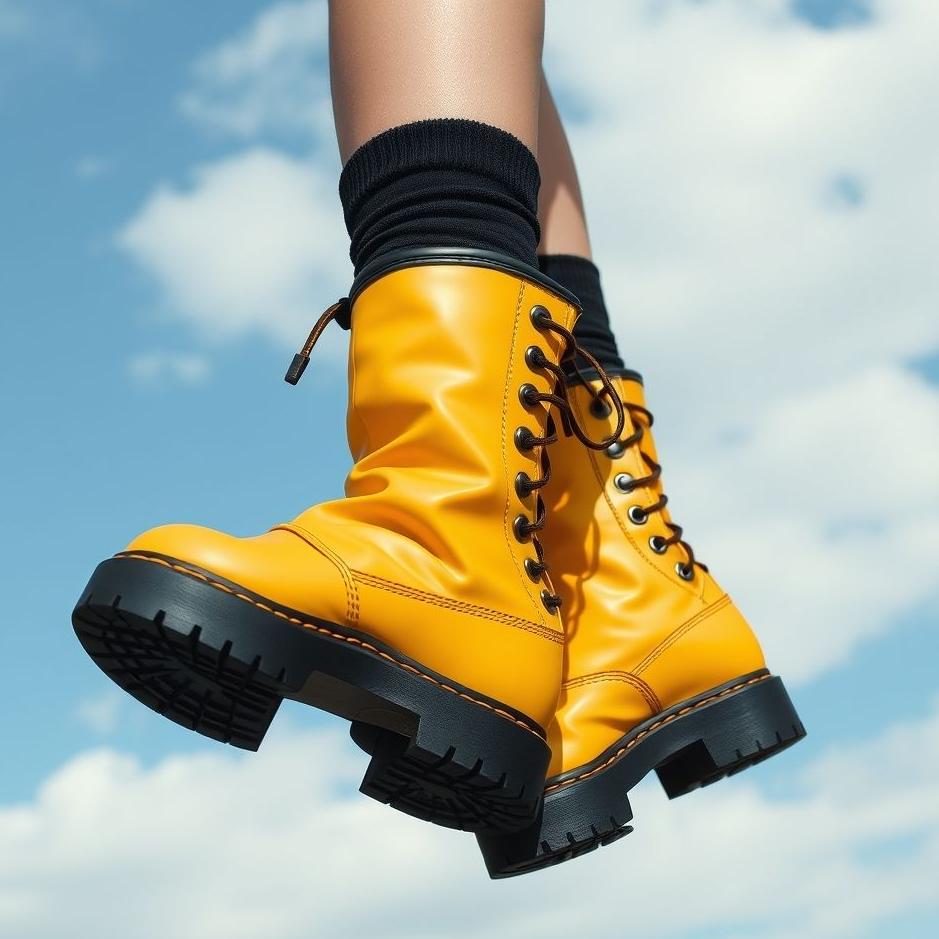 Dream : Nylon boots in a dream