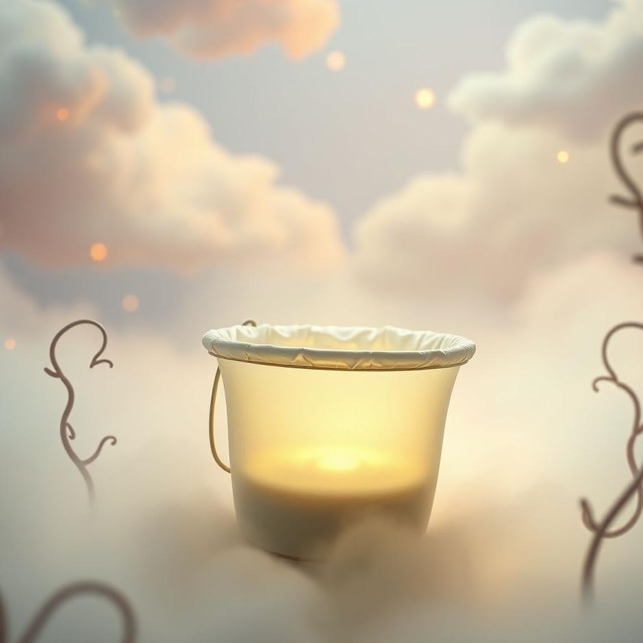 Dream : Nylon bucket in a dream