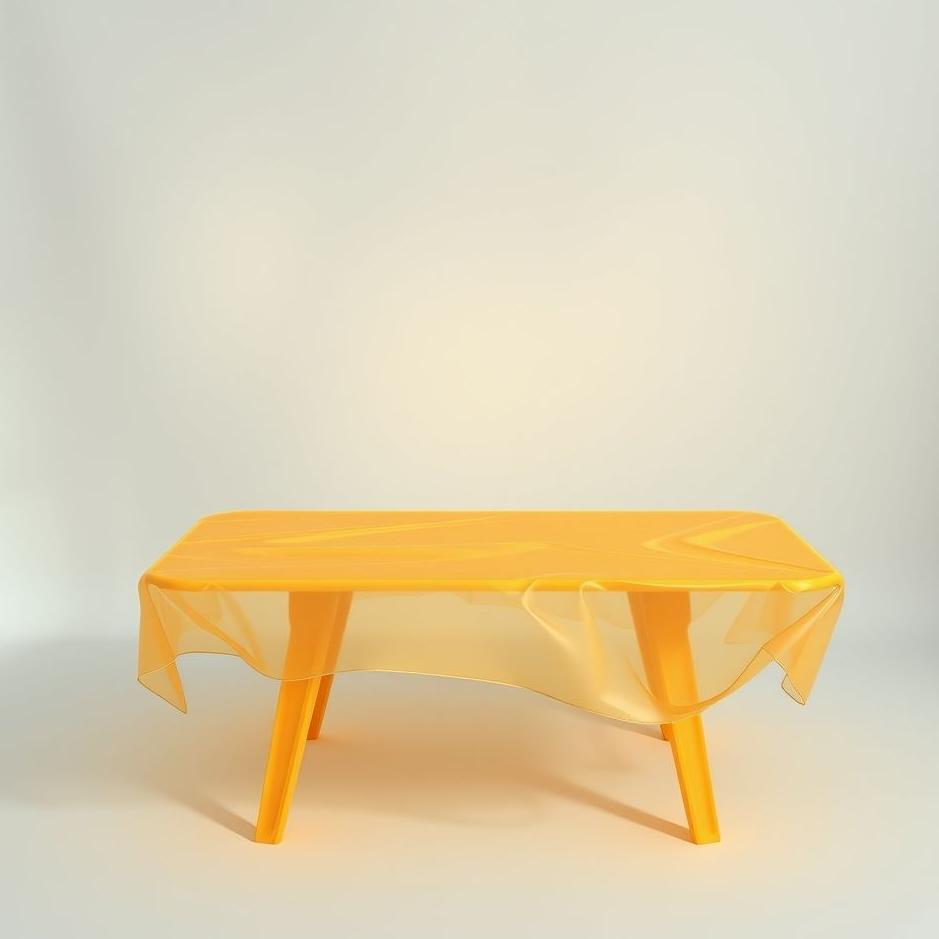 Dream : Nylon table in a dream