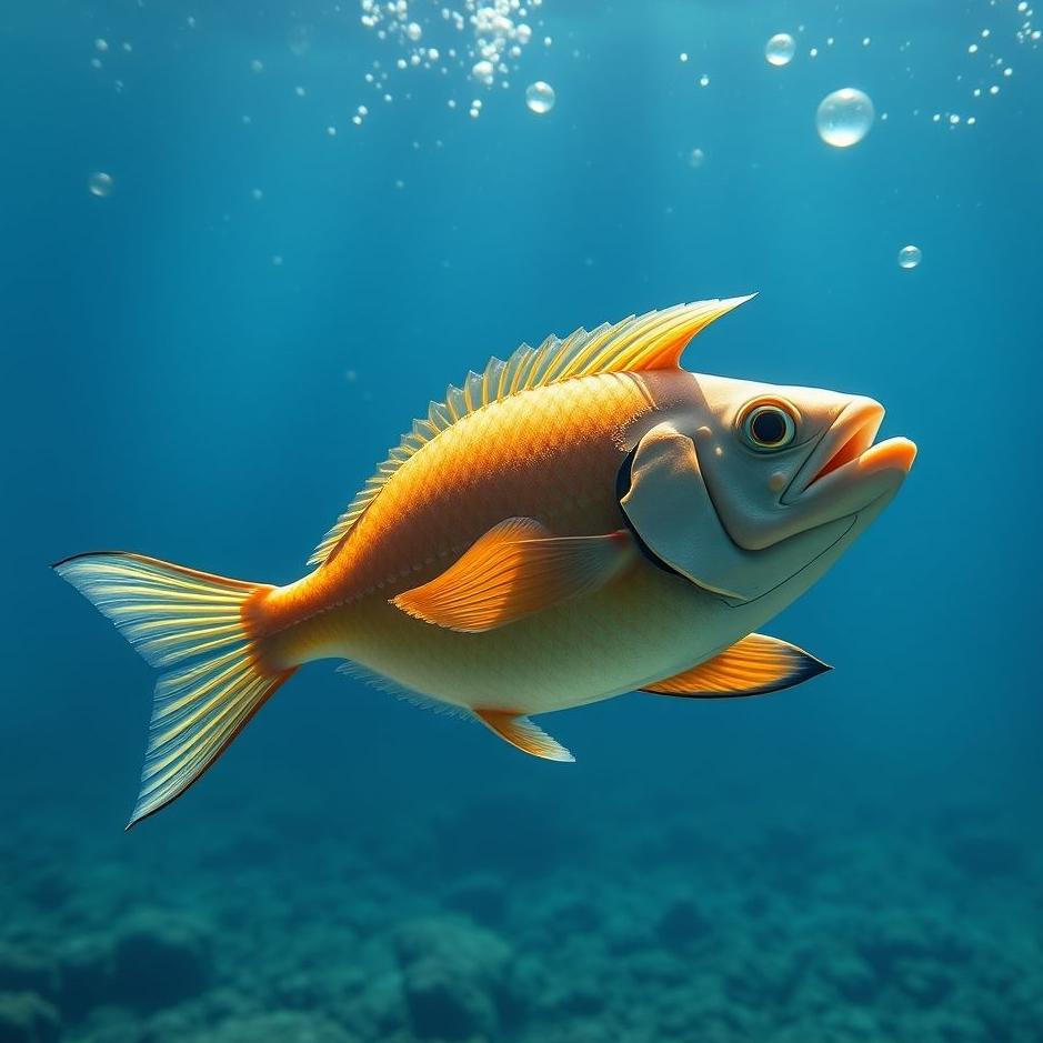 Dream : Ocean fish in a dream