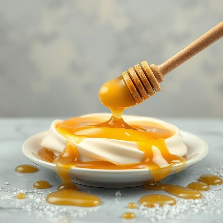 Dream : Offering honey cream in a dream