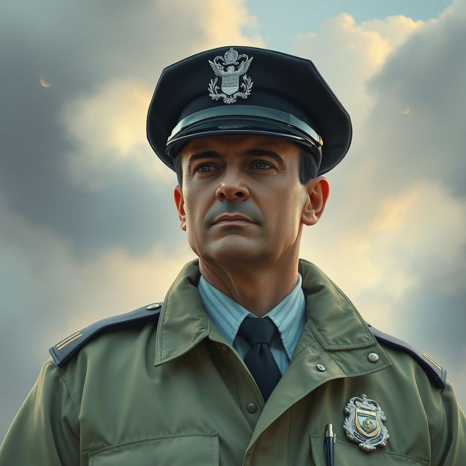 Dream : Official police officer in a dream