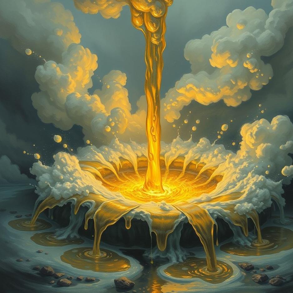 Dream : Oil gushing in a dream