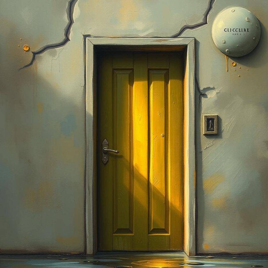 Dream : Oil on the door in a dream