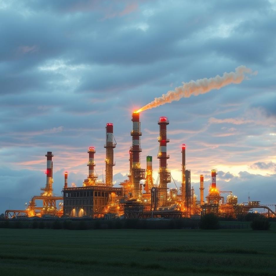 Dream : Oil refinery in a dream