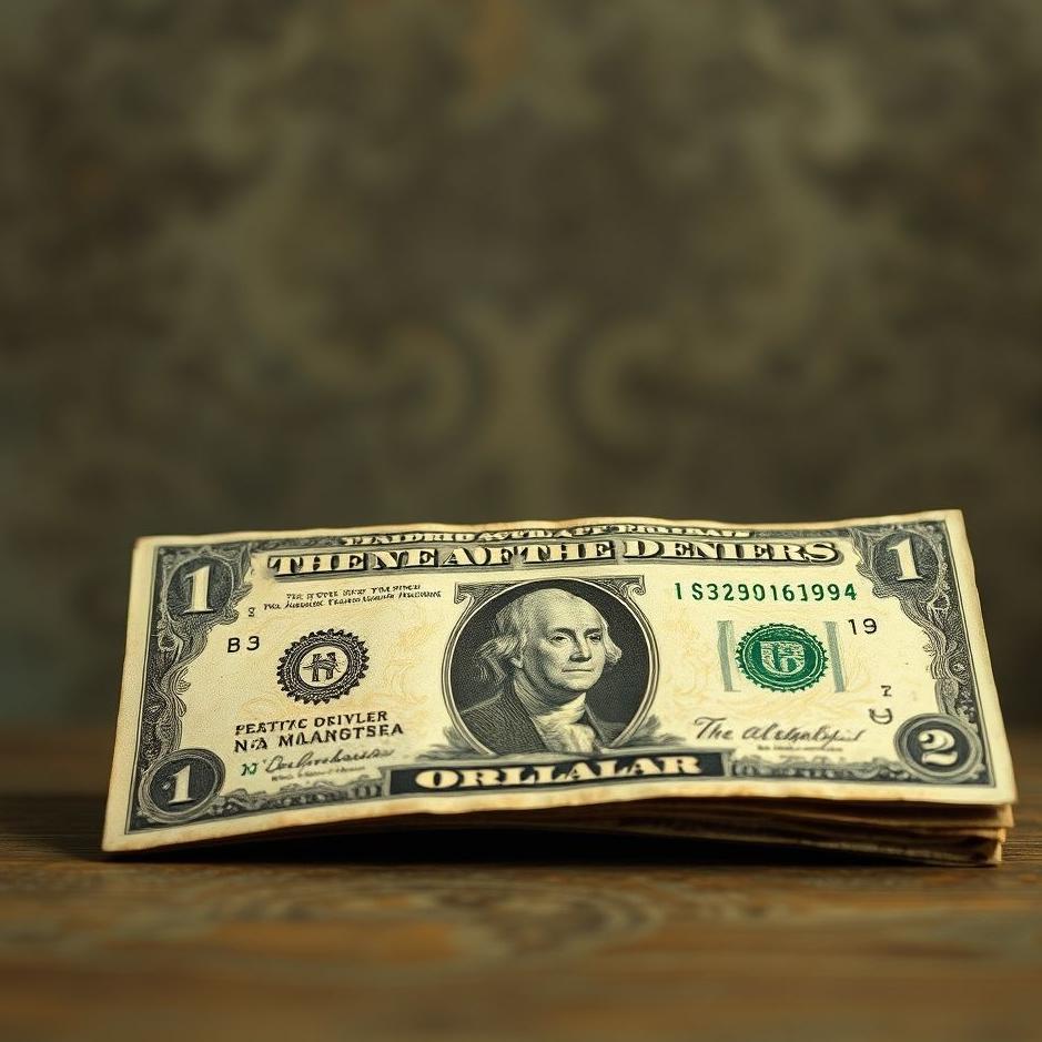 Dream : Old antique money in a dream