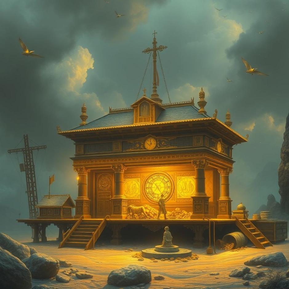 Dream : Old gold exchange in a dream