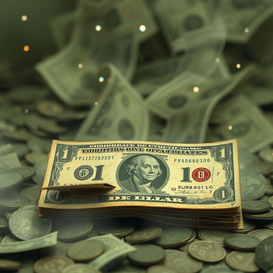 Dream : Old historical money in a dream