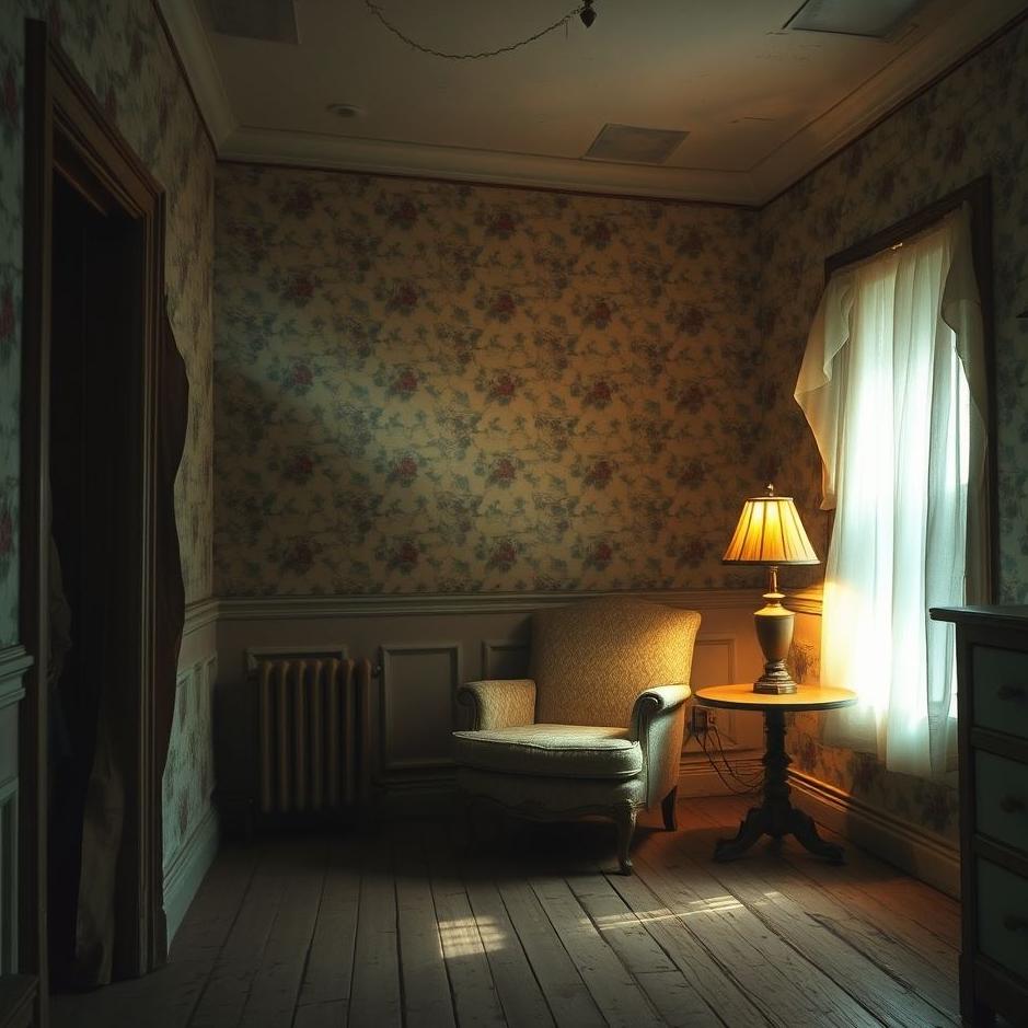 Dream : Old house inside in a dream