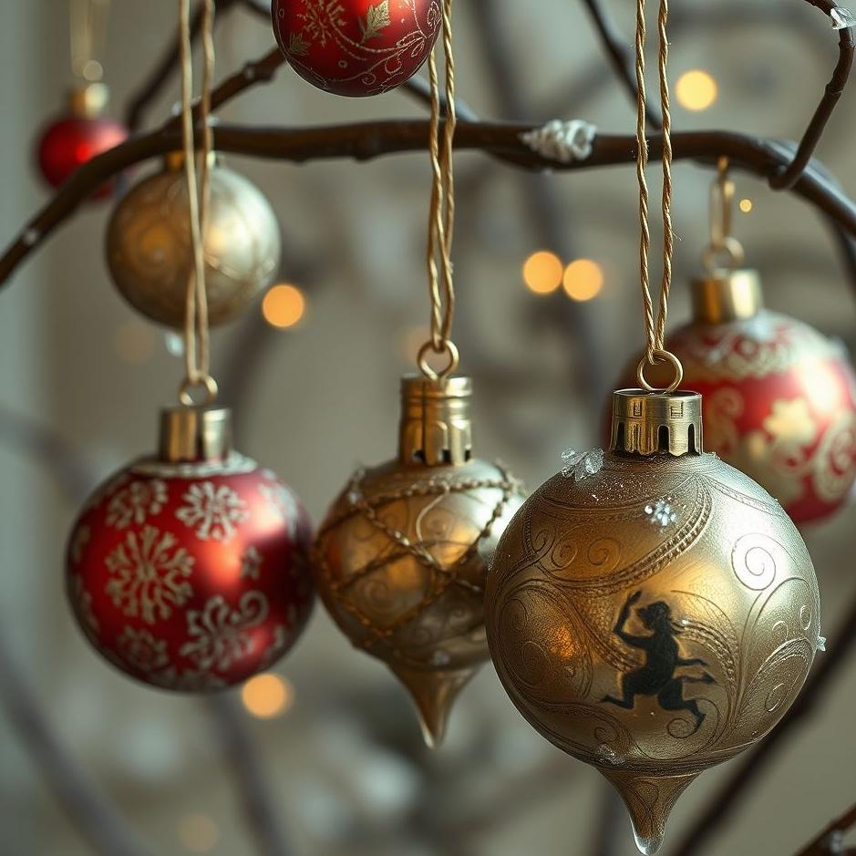 Dream : Old ornaments in a dream