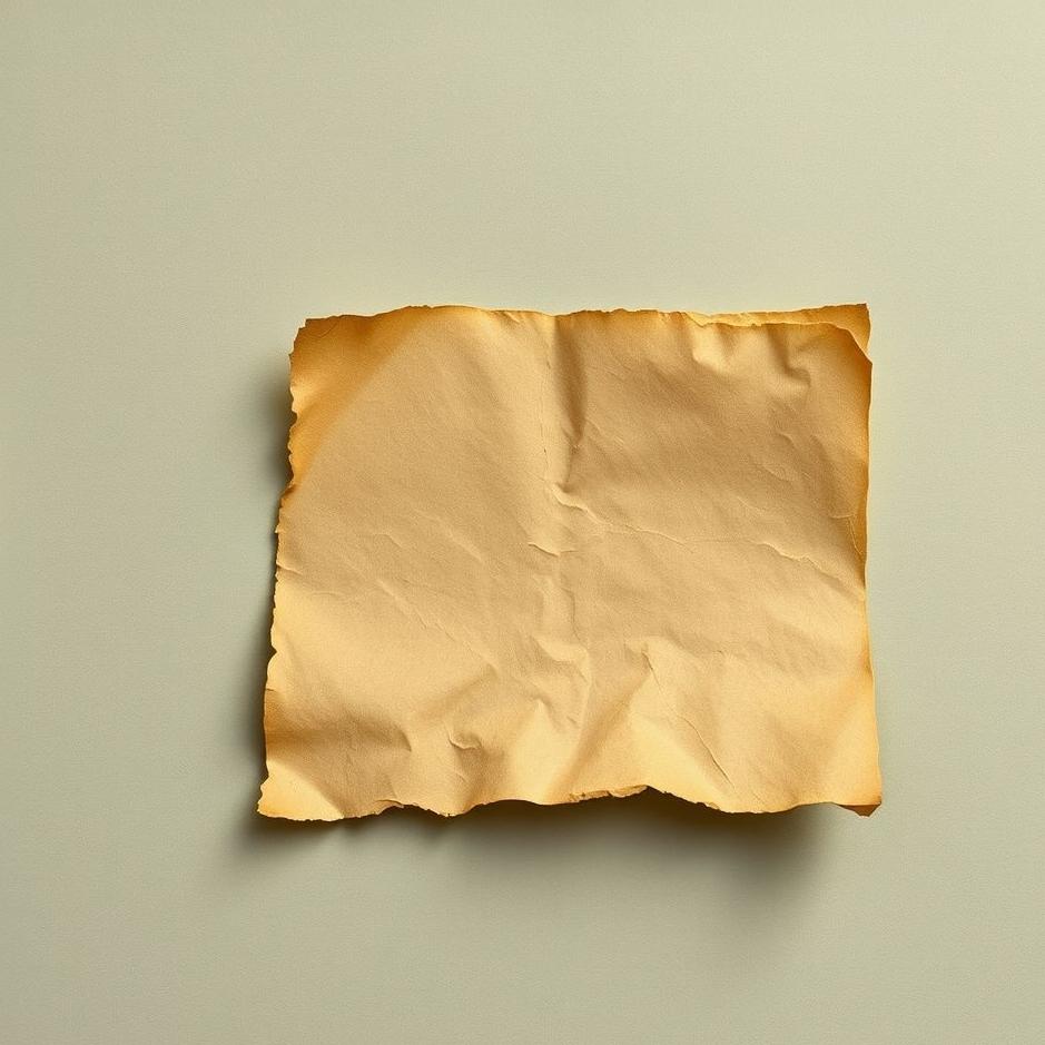 Dream : Old paper in a dream