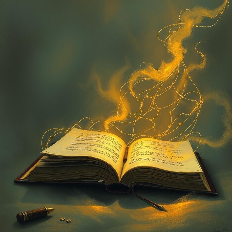 Dream : Old writing in a dream