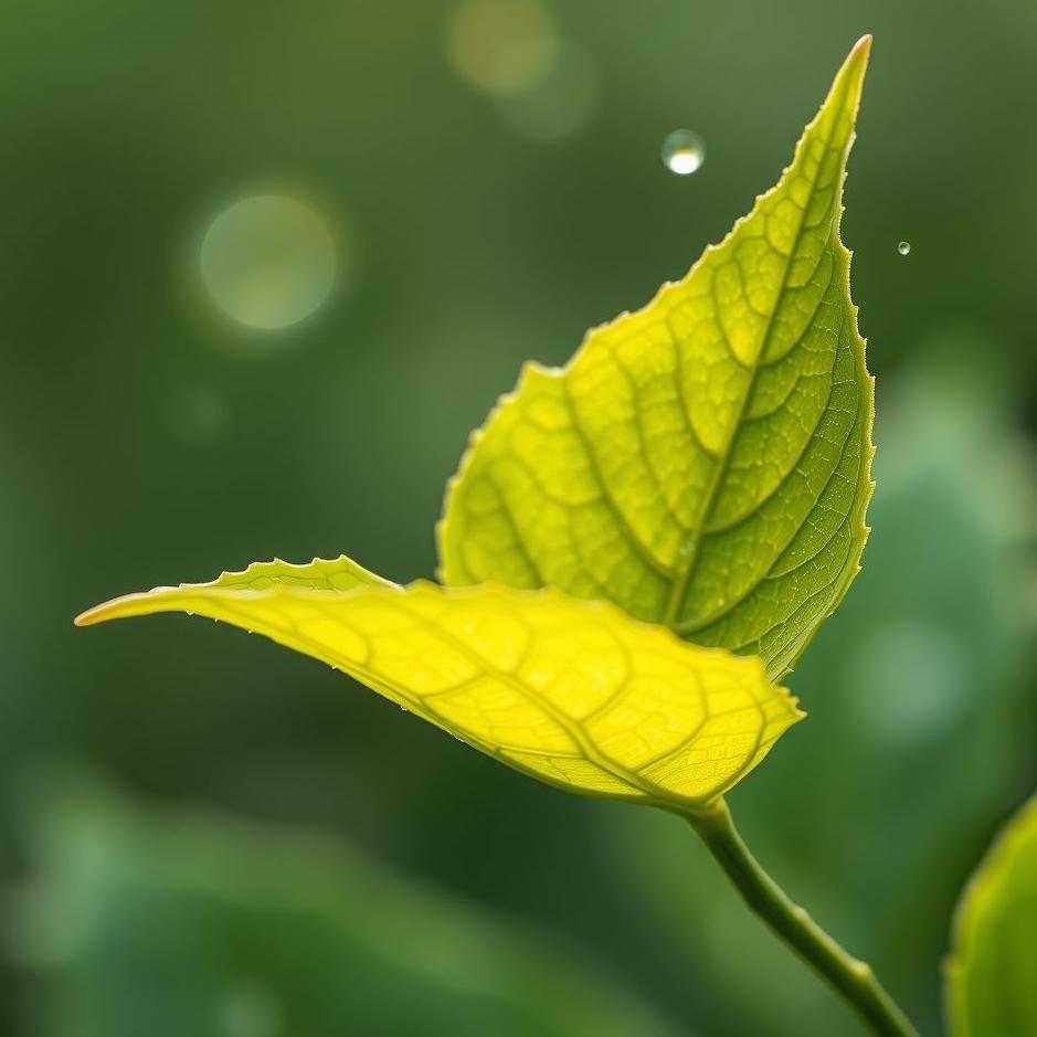 Dream : Oleaster leaf in a dream