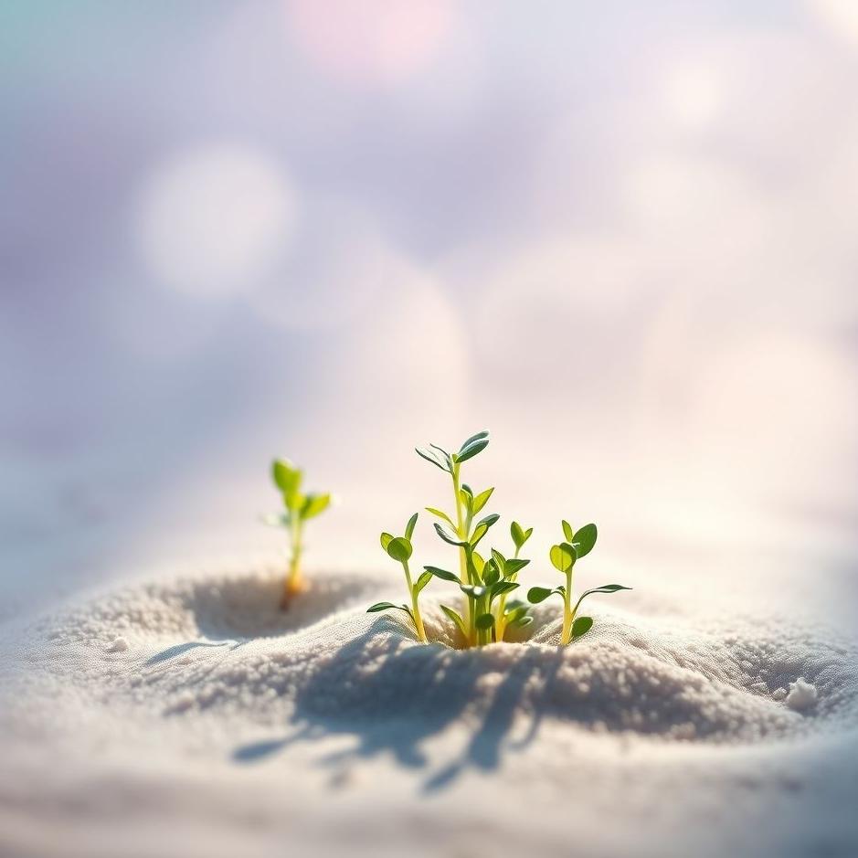 Dream : Oleaster seedlings in a dream