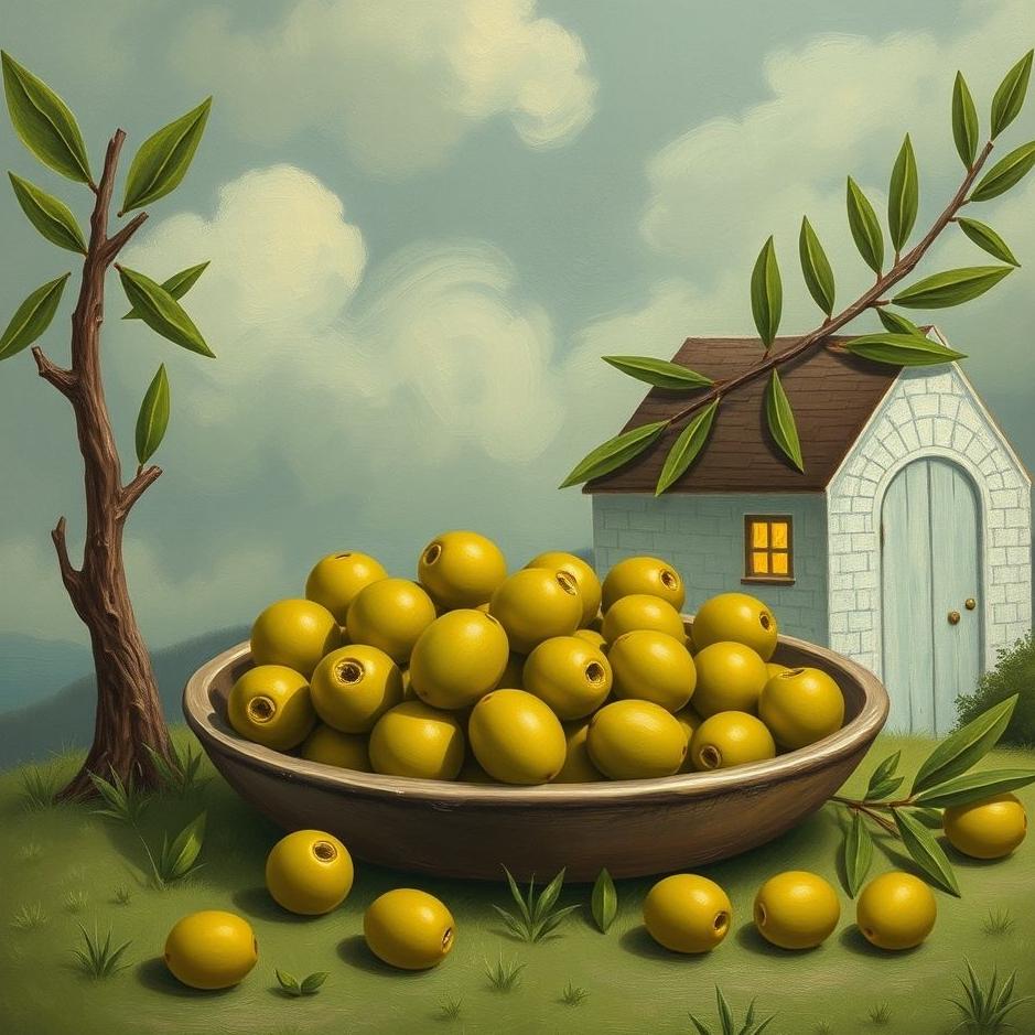 Dream : Olives for your neighbor in your dream