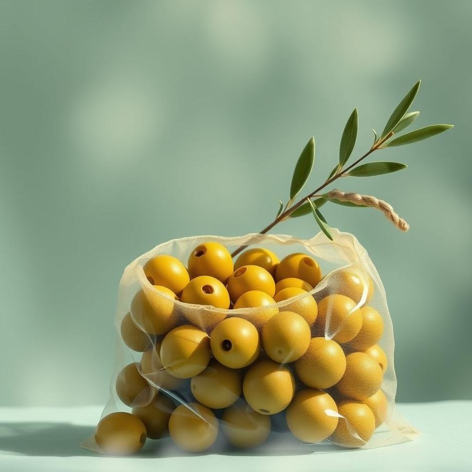 Dream : Olives in a bag in a dream
