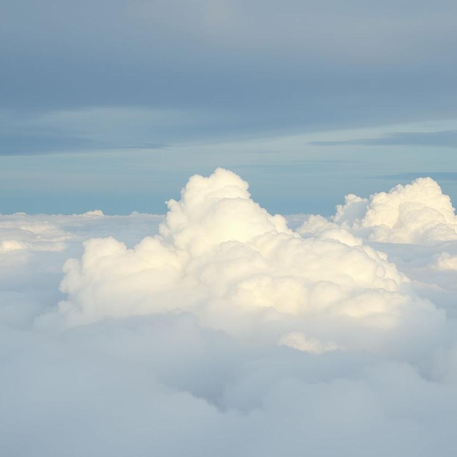 Dream : On the clouds in a dream