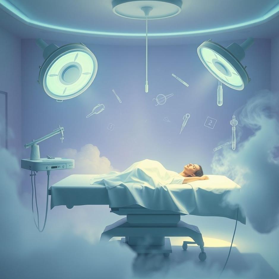 Dream : On the operating table in a dream