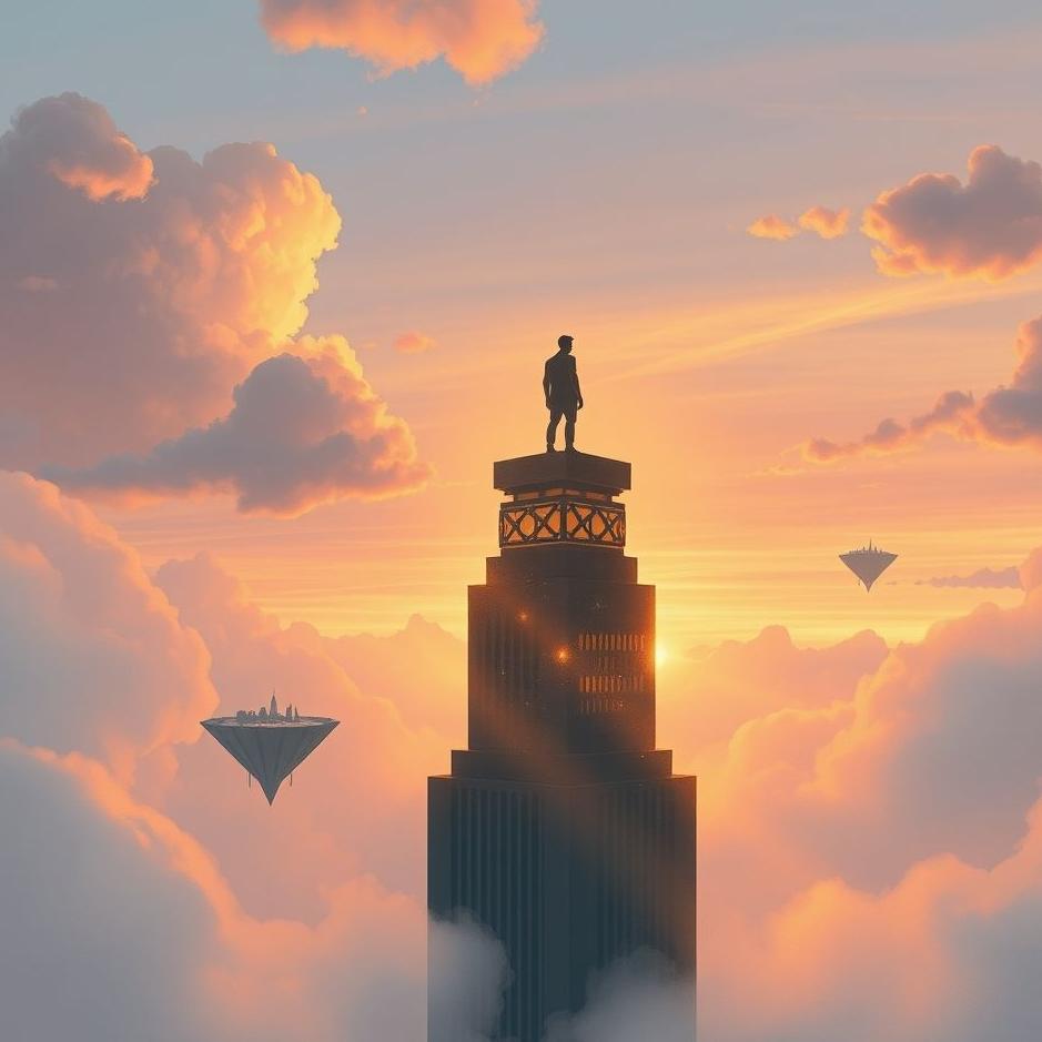 Dream : On top of a building in a dream