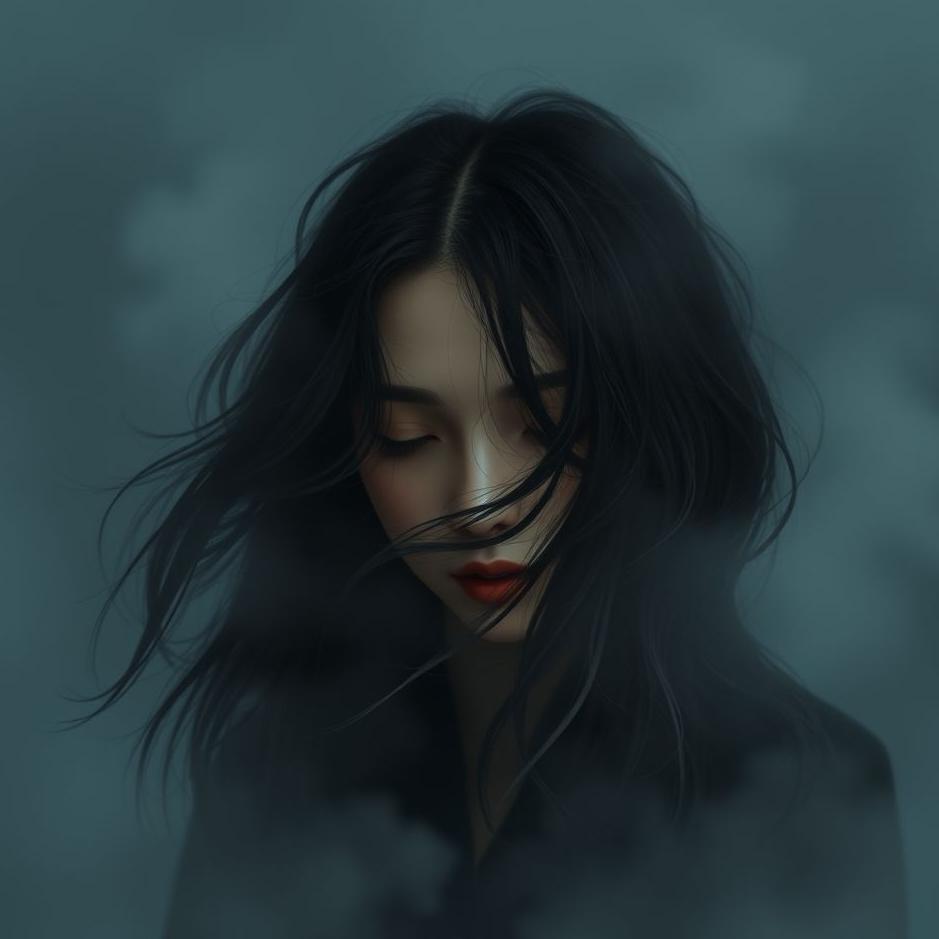 Dream : One's hair in a dark color in a dream