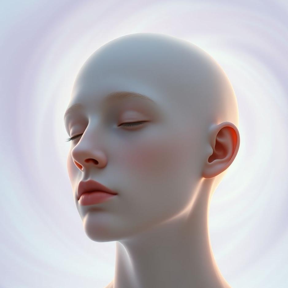 Dream : One's head bald in a dream