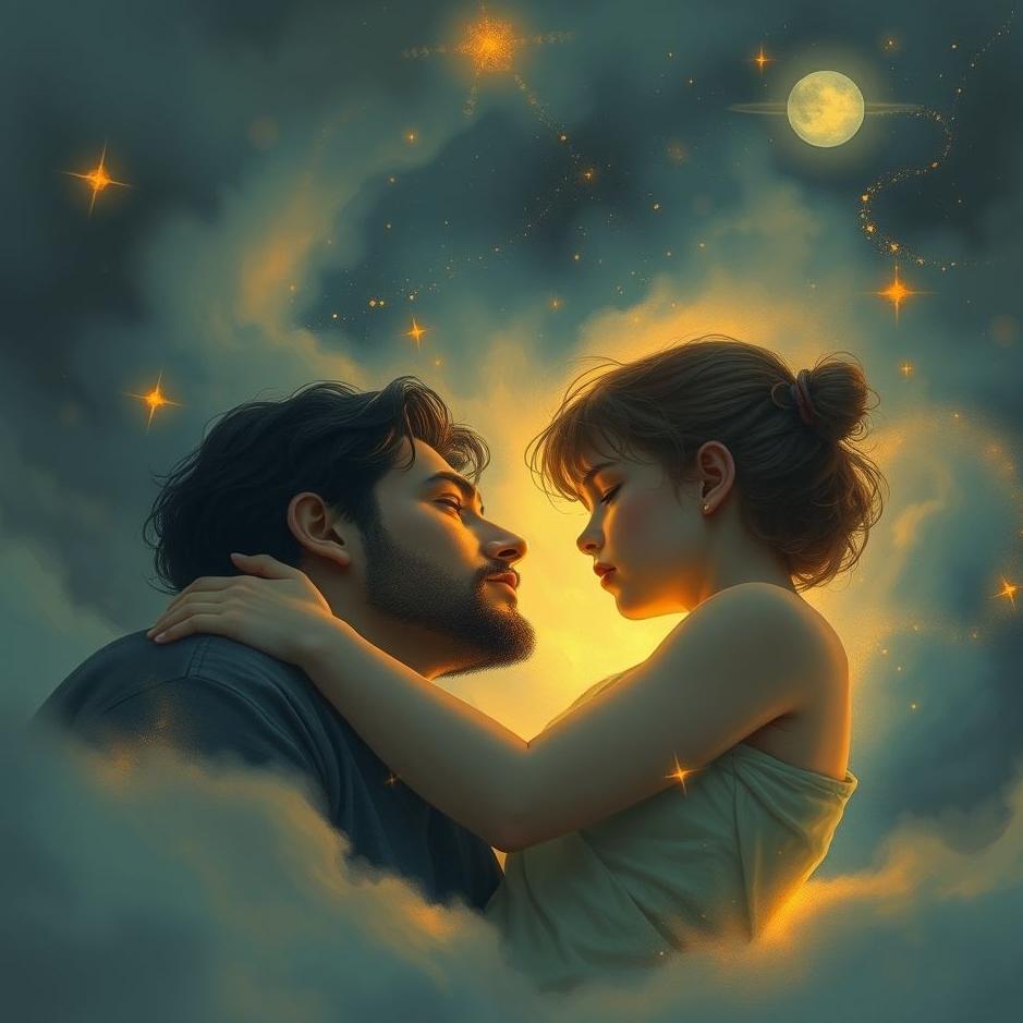 Dream : Oneself looking at one's loved one in a dream