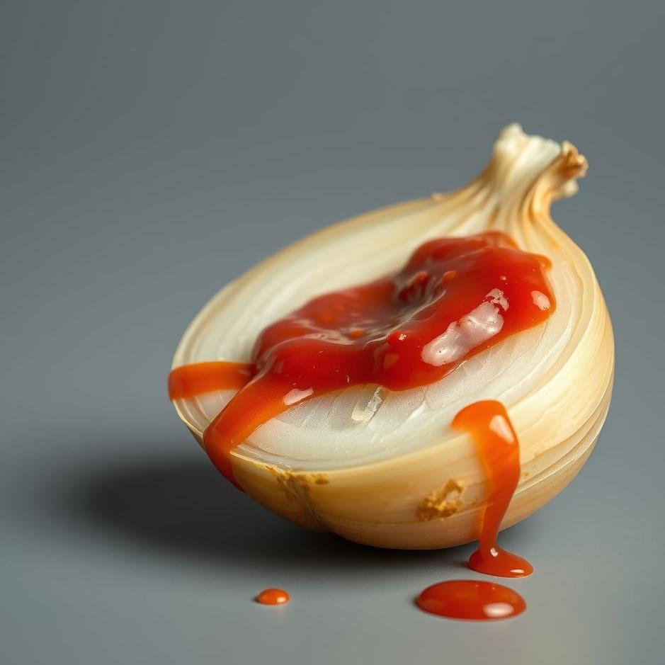 Dream : Onion with tomato paste in a dream