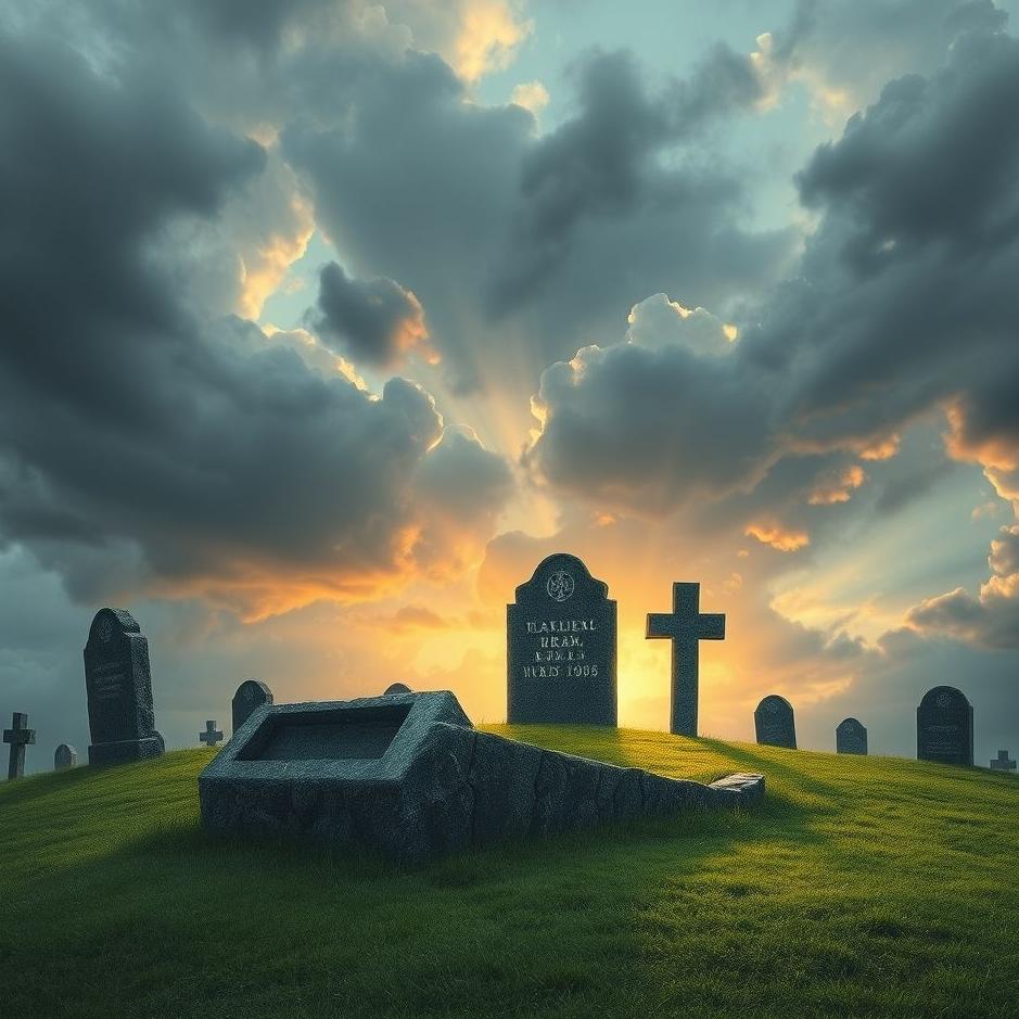 Dream : Open grave in a dream