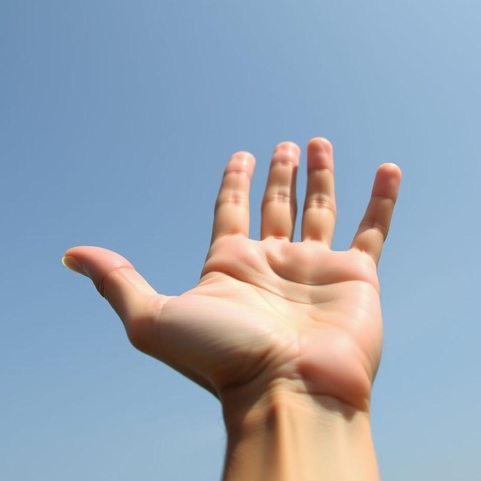 Dream : Open palm in the dream