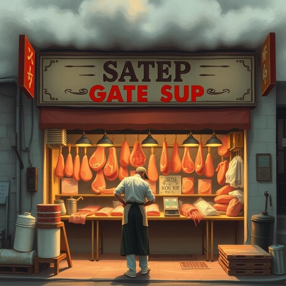 Dream : Opening a butcher shop in a dream