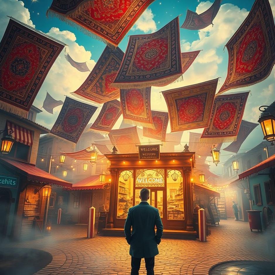 Dream : Opening a carpet shop in a dream