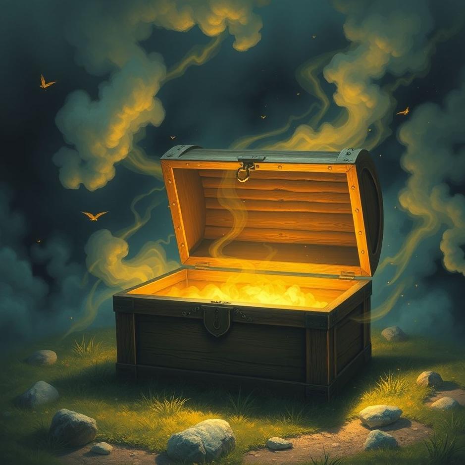 Dream : Opening a chest in a dream