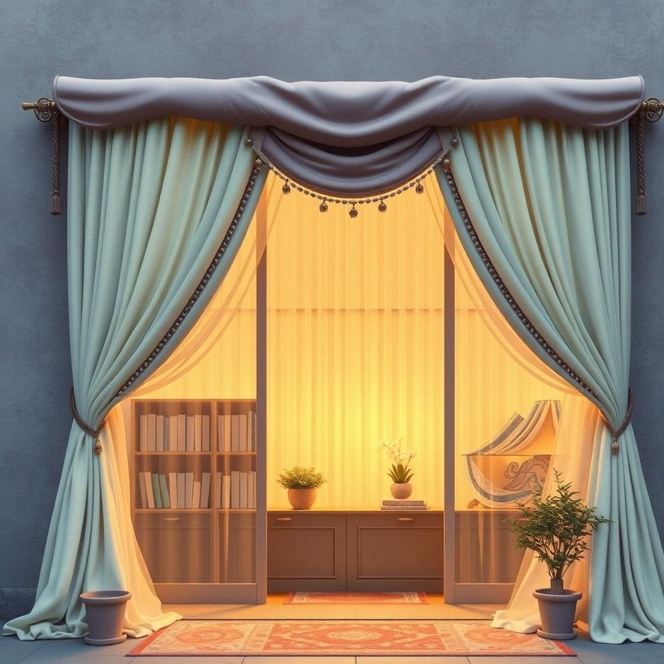 Dream : Opening a curtain shop in a dream