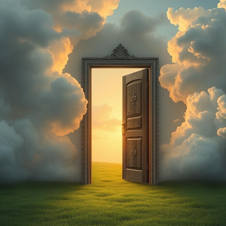 Dream : Opening a door and going out in a dream