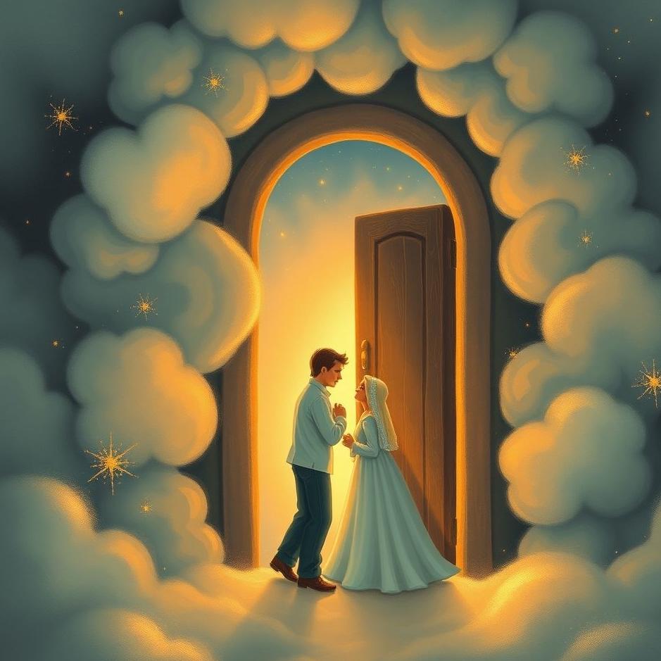 Dream : Opening a door to your loved one in a dream