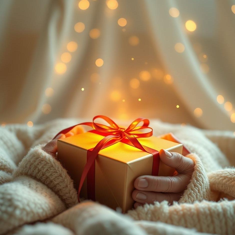 Dream : Opening a gift package in a dream