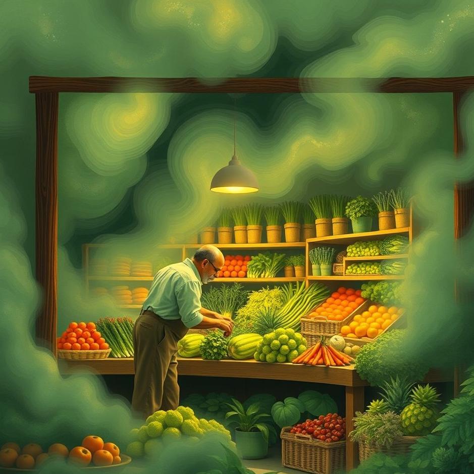 Dream : Opening a greengrocer in a dream