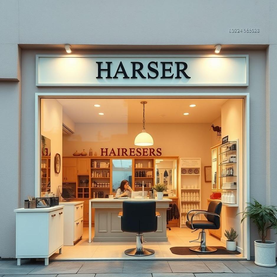 Dream : Opening a hairdresser's shop in a dream