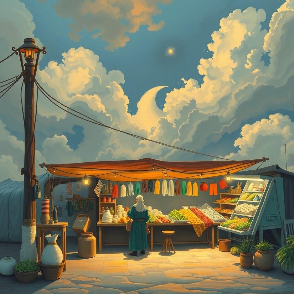 Dream : Opening a market in a dream