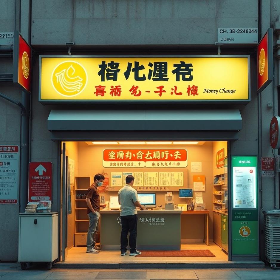 Dream : Opening a money changer shop in a dream