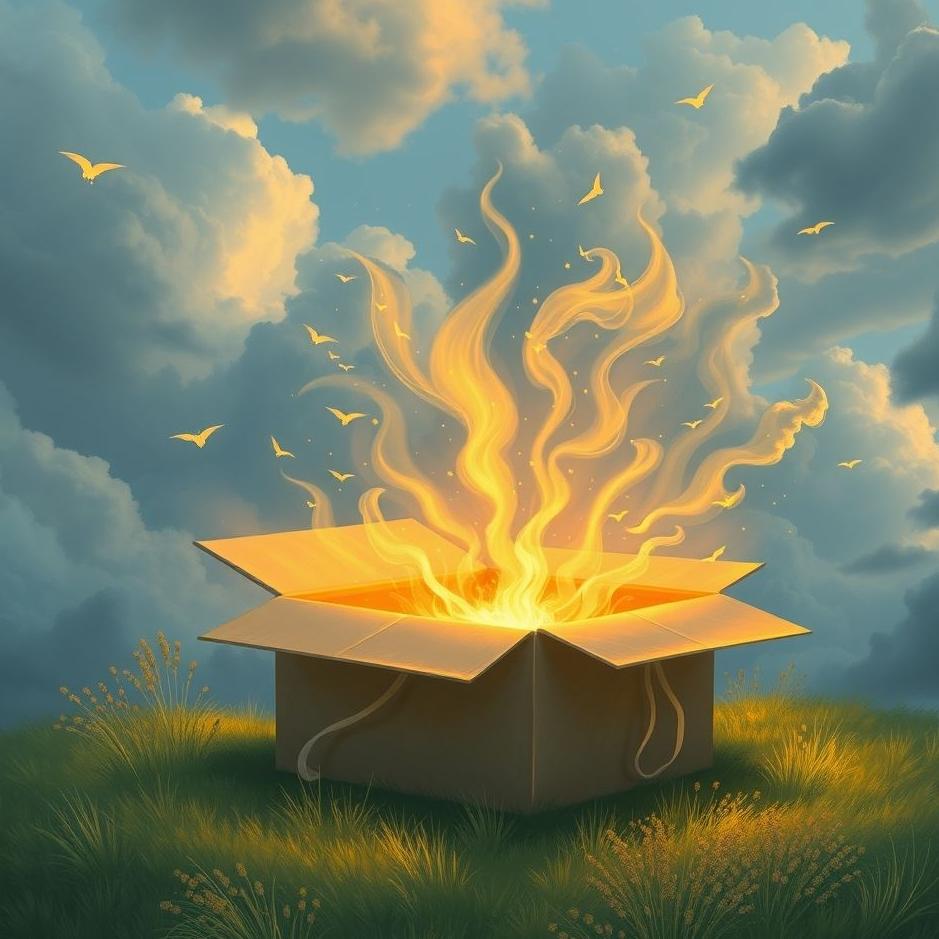 Dream : Opening a package in a dream