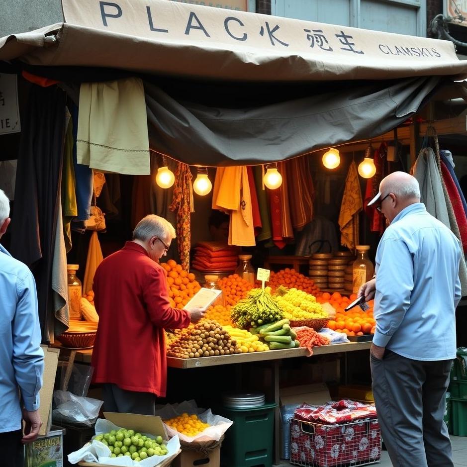 Dream : Opening a stall in the market