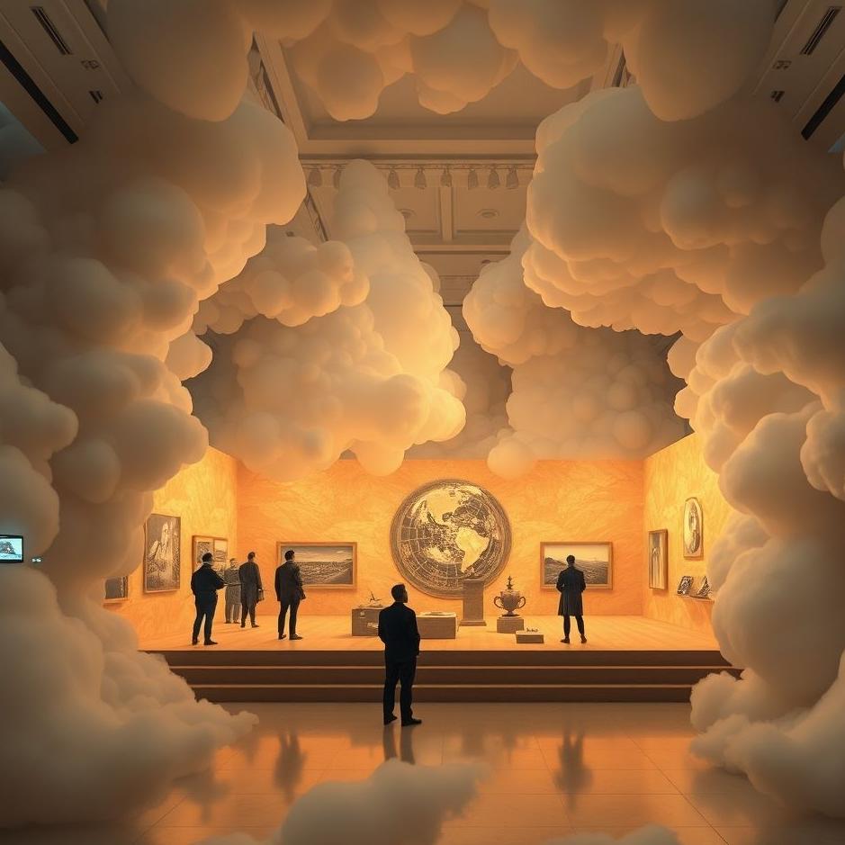 Dream : Opening an exhibition in a dream