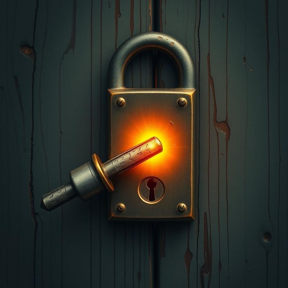 Dream : Opening and closing a lock in a dream