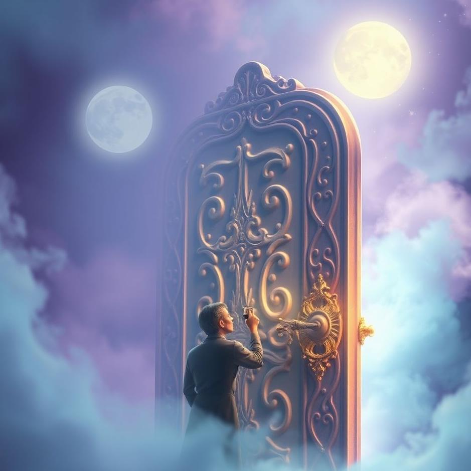 Dream : Opening door lock with key in dream