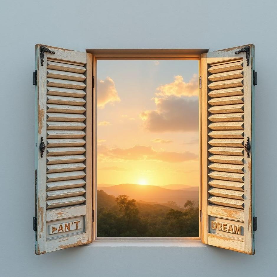 Dream : Opening shutters in a dream