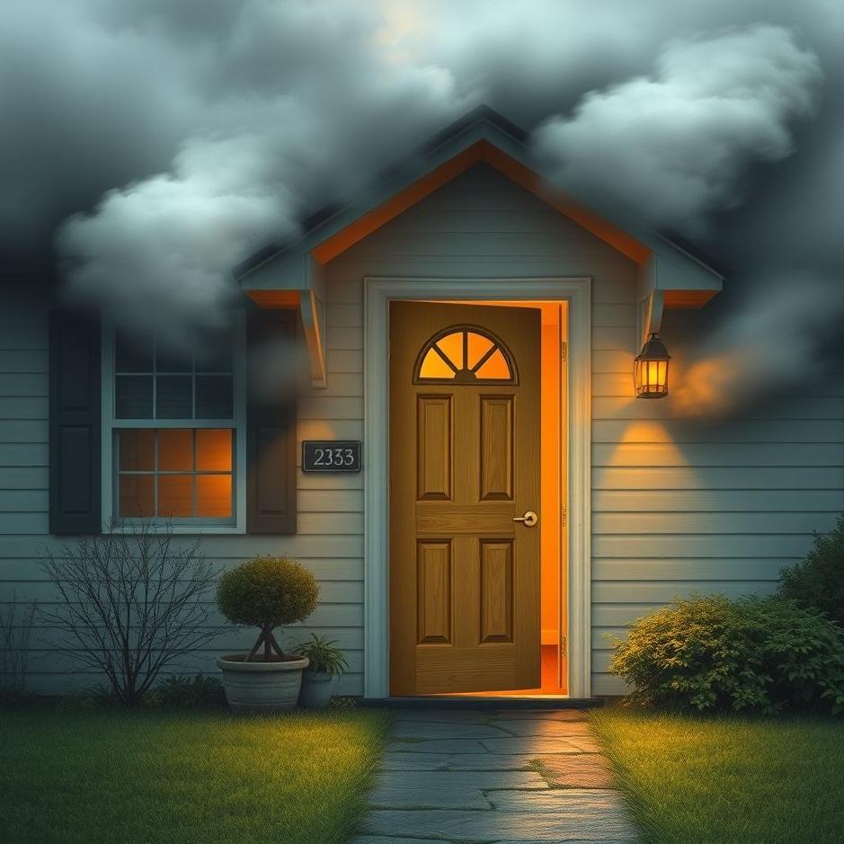 Dream : Opening the door of your neighbor's house in a dream