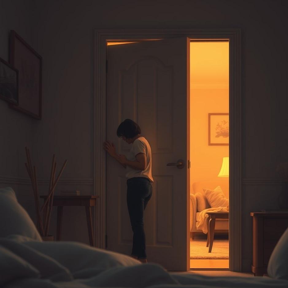 Dream : Opening the door of your own house in a dream